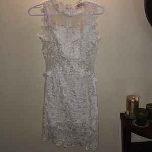 Stunning White lace dress from Honey.
